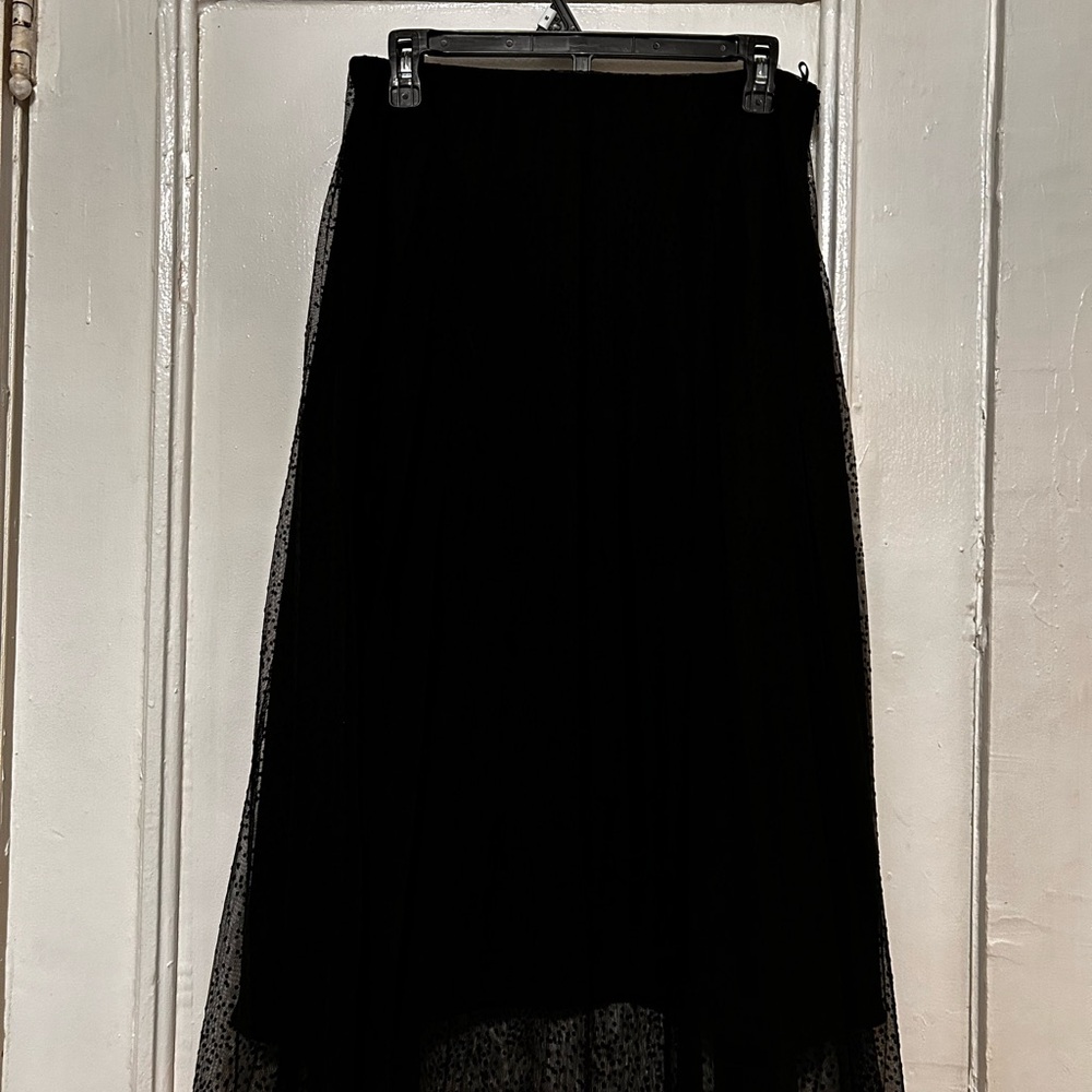 Zara Black Maxi Skirt